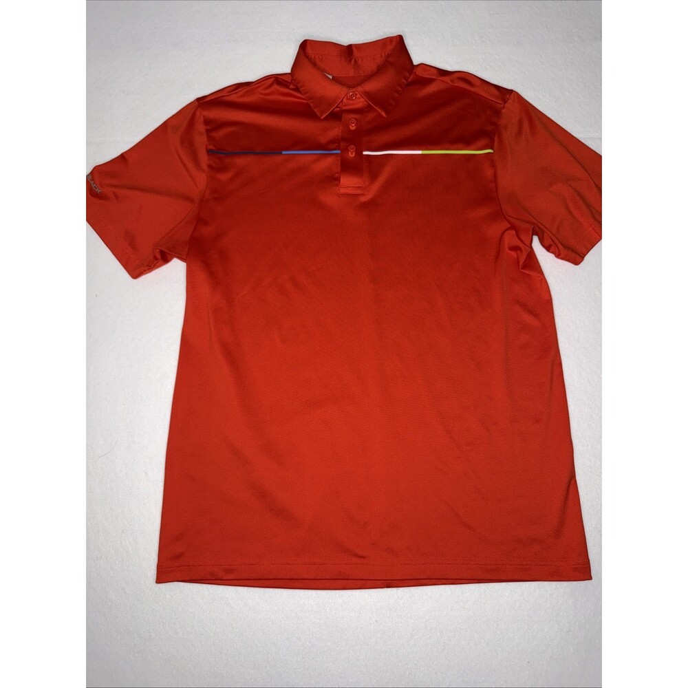 Under Armour Men’s ColdBlack Burnt Orange Golf Shirt Performance Size Medium